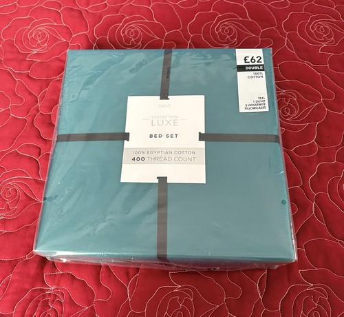 Next luxe teal 400thread - luxe,
