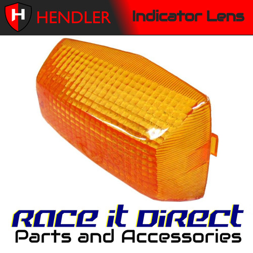 Indicator lens amber - amber, for