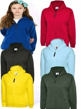Kids Zip Up Hoodie Boys Girls
