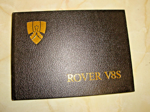 Drivers handbook rover v8s - -,