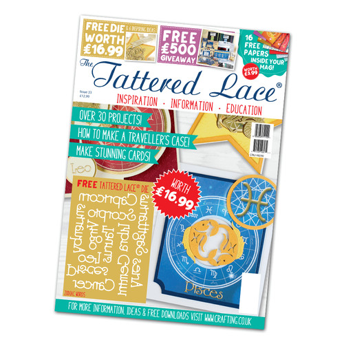 Stock tattered lace - stock,