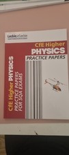 Leckie higher physics practice papers CfE SQA study book