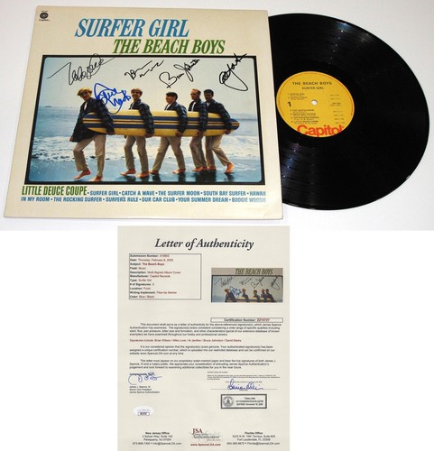The beach boys signed surfer - the,