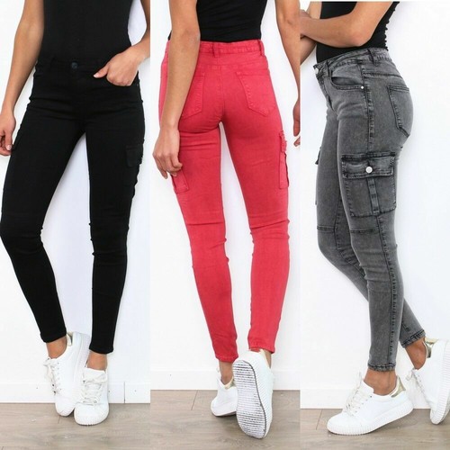 Women cargo skinny - women's, stretch