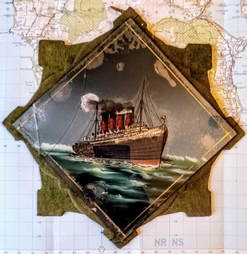 Old rms mauretania - rms, crystoleum