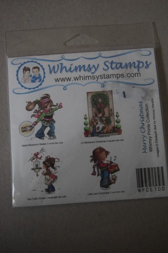 Whimsy stamps merry christmas - stamps,
