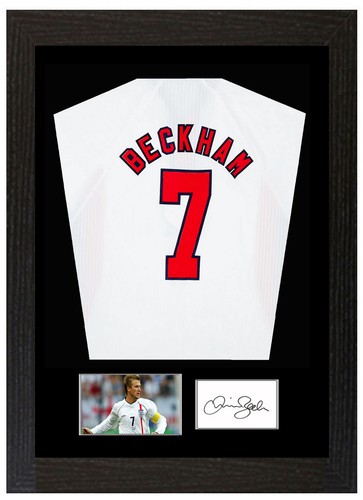 David beckham signed shirt - signed,