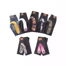 Evisu Unisex Hip-Hop Shorts