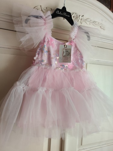 Children pink dress 18months - dress,