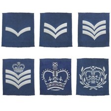 RAF ATC Blue NCO/WO Rank