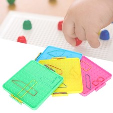 4Pcs Nail Board Toy Color