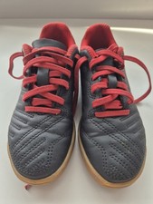 Kipsta black futsal indoor football trainers shoes UK 9.5