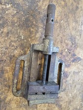 Drill drilling vice 4" jaws opens to 4" low profile; ii 376