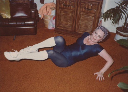 1980s woman leotard - woman,