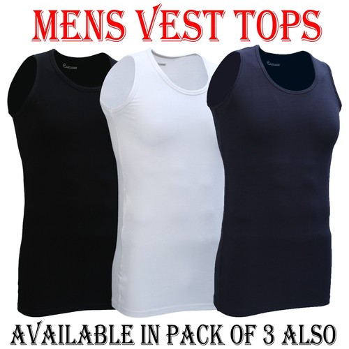Mens vest tops cotton - vest,