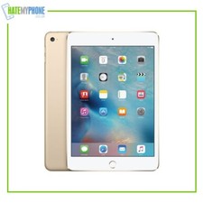 Apple iPad Mini 4 Gold Wi-Fi 16GB 32GB 64GB 128GB 7.9" iOS Tablet