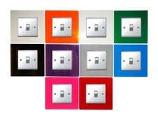Single light switch socket - light,