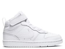 Nike Kids Court Borough Mid 2 Leather Trainers Shoes Infant Size Uk 5.5 Toddler