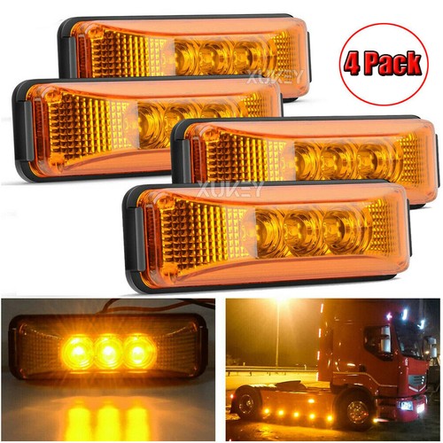 Orange amber indicator bus - 4x,