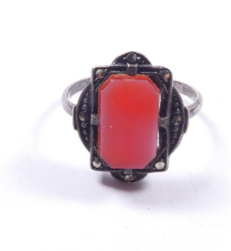 Genuine vintage carnelian - vintage,