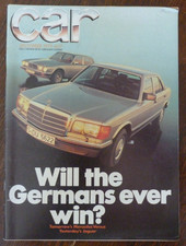 CAR magazine December 1979 Jaguar XJ 5.3 Mercedes 500SE Suzuki SC100GX 505 Audi