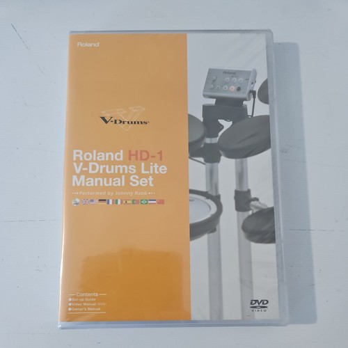 Dvd roland drums - hd-1, v-drums