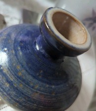 Small  Blue Studio Pottery