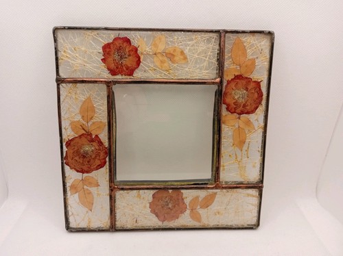 Vintage boho pressed flower - vintage,