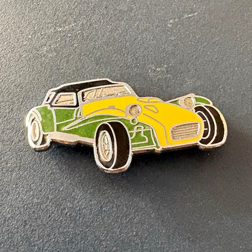 Green yellow enamel - enamel, pin