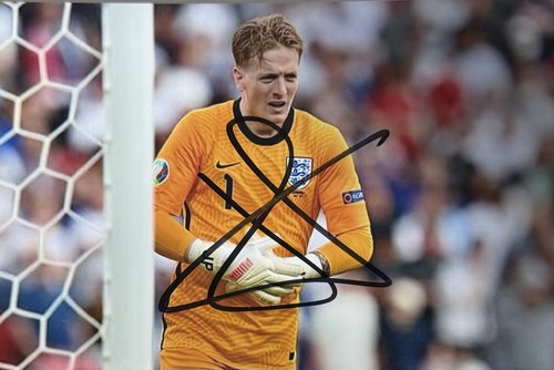 Genuine jordan pickford signed - pickford,