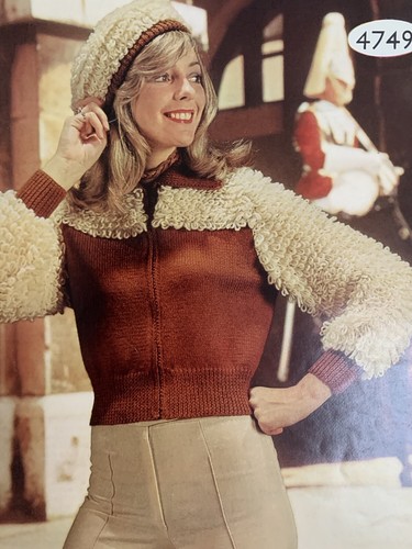 Vtg knitting pattern lister - knitting,