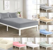 Soft Microfibre Fitted Sheet