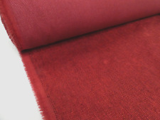 LAURA ASHLEY DANAWAY CRANBERRY RED Chenille Weave Upholstery Fabric