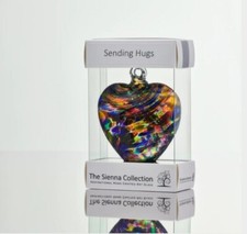 Sending Hugs Gift Sienna Glass
