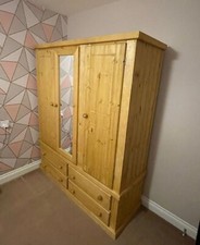 SOLID PINE TRIPLE 5 DRAWER