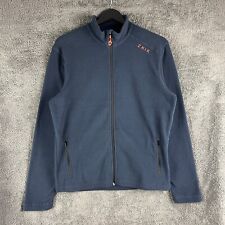 Zhik Mens Polartec Full Zip Fleece Medium Navy Pockets Sailing Walking Outdoors