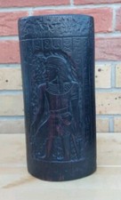 Egyptian Black Cylinder Pot