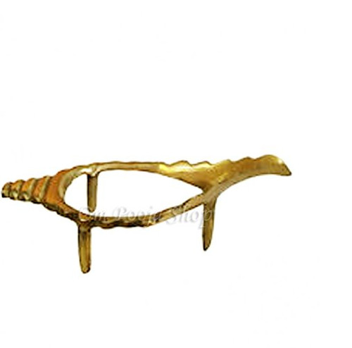 Brass pittal pooja shankh - pittal,