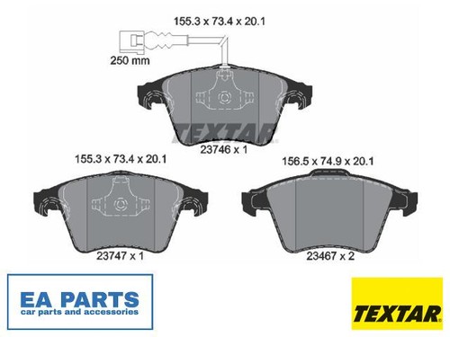 Brake pad set - pad, disc