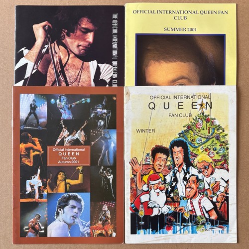 Queen fan club magazine - queen,