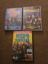 Pitch Perfect 1,  2, And 3 Dvds In Very Good Used Condition
