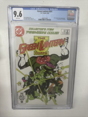 Green lantern corps - #201, cgc