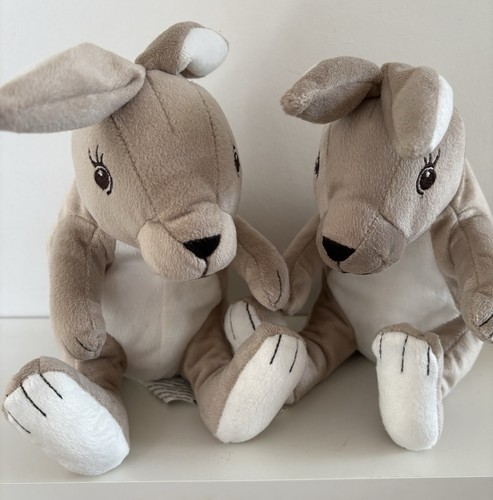 Two small ikea rabbits - rabbits, gosig