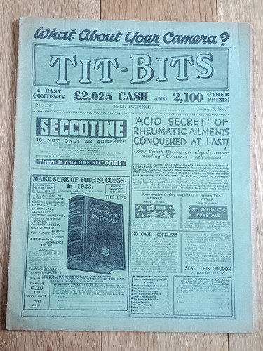 Tit bits magazine - magazine, 21