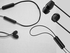 SONY WI-C200 Wireless Bluetooth Headphones Black with mic, up to 15h battery