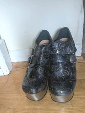 New Rock Blk, Purple N Silver