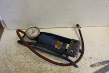 Vintage Foot Pump with gauge