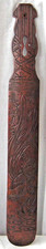 PAGE TURNER ANTIQUE CARVED BAMBOO