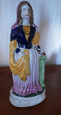 staffordshire figure Florence Nightingale pottery nurse figurine