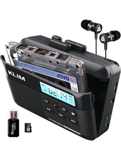 Klim cassette tape player - klim, k7